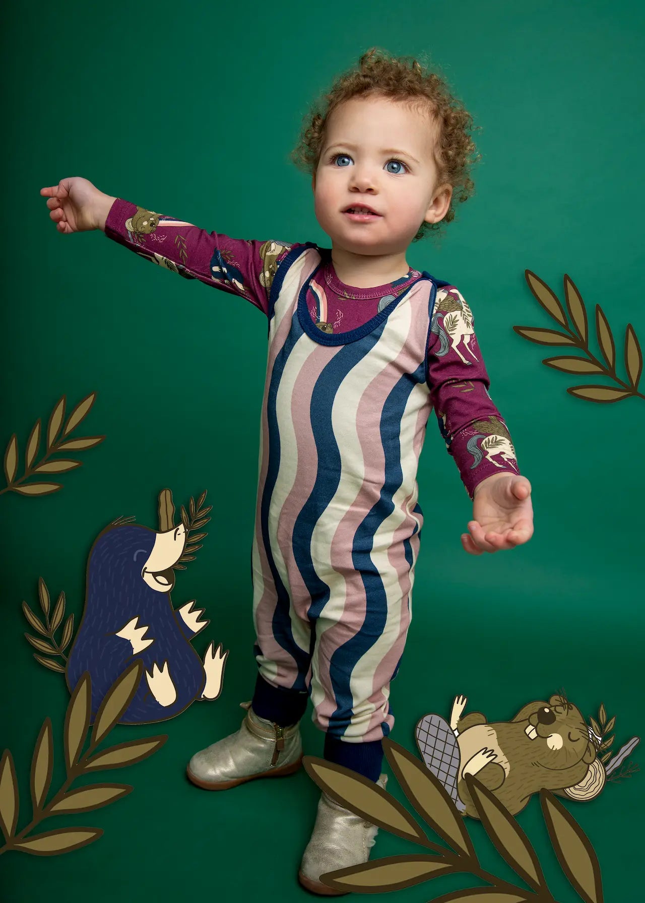 Ogrodniczki dziecięce - Aniele Włosy