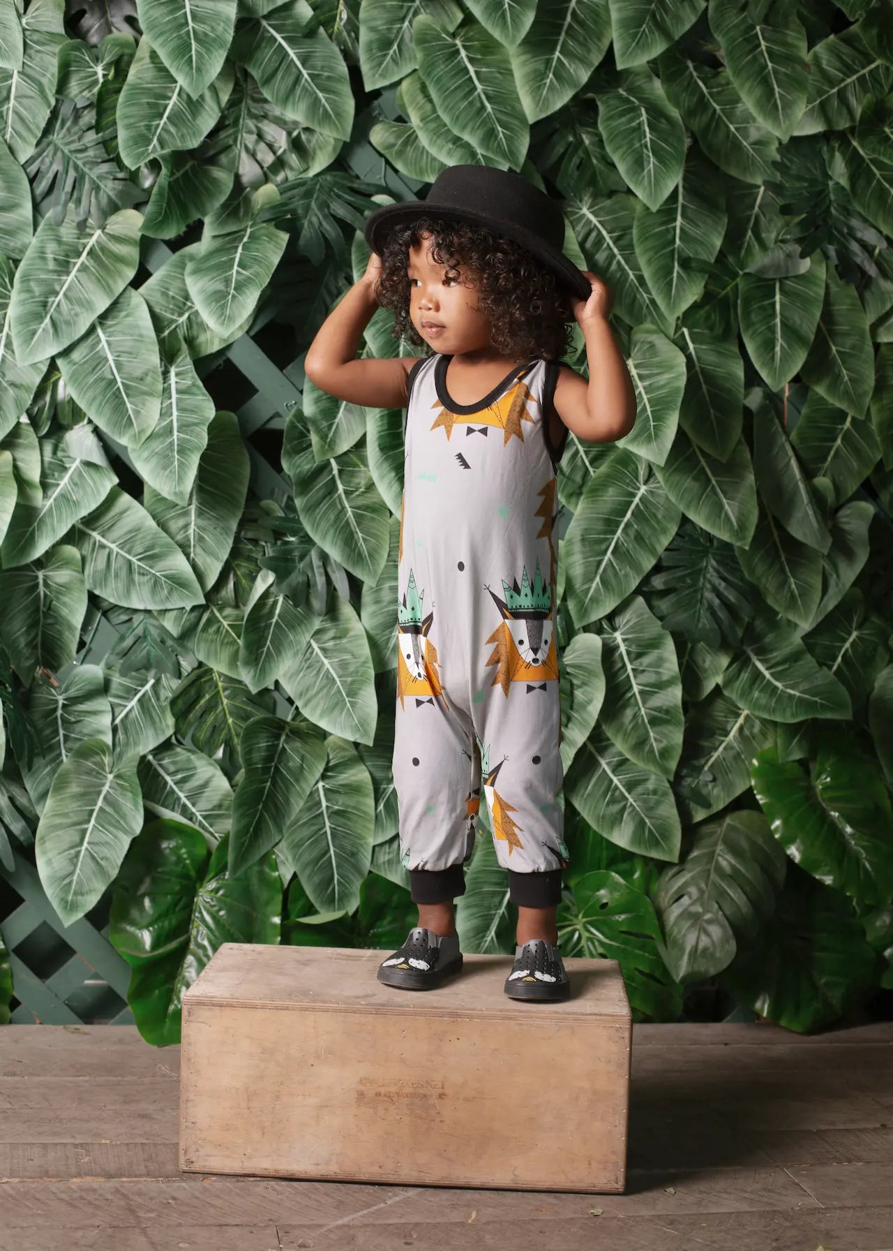 Children's dungarees - Mr. Bobcat