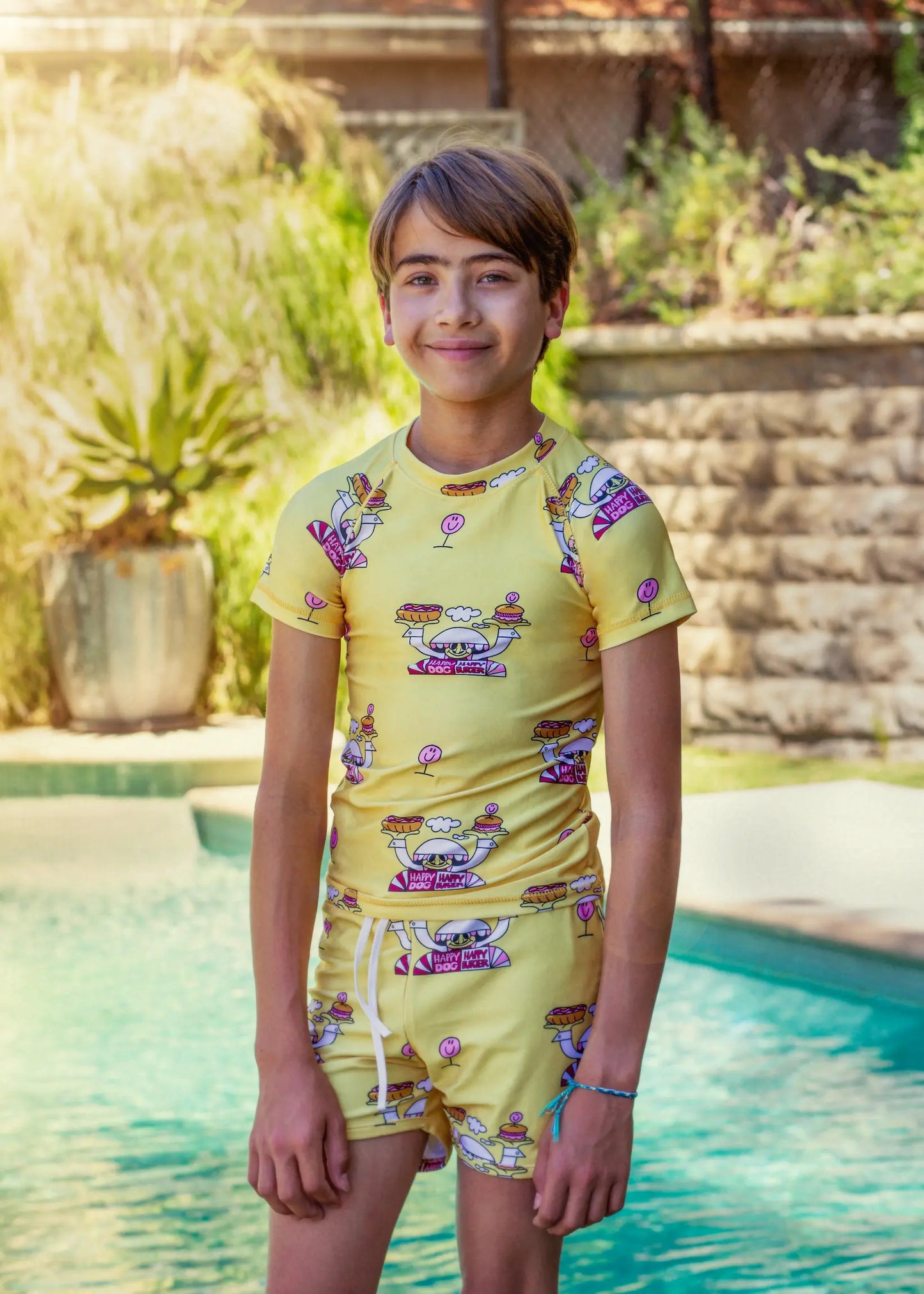 Dziecięce szorty kąpielowe UV50+ - Głodomorek