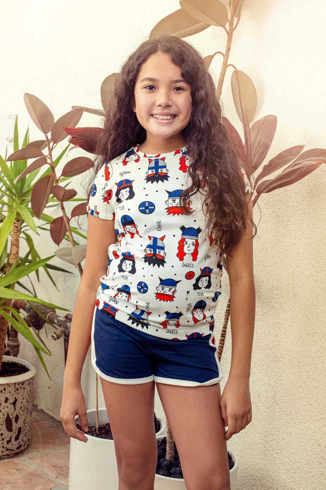 Children's shorts - Navy blue