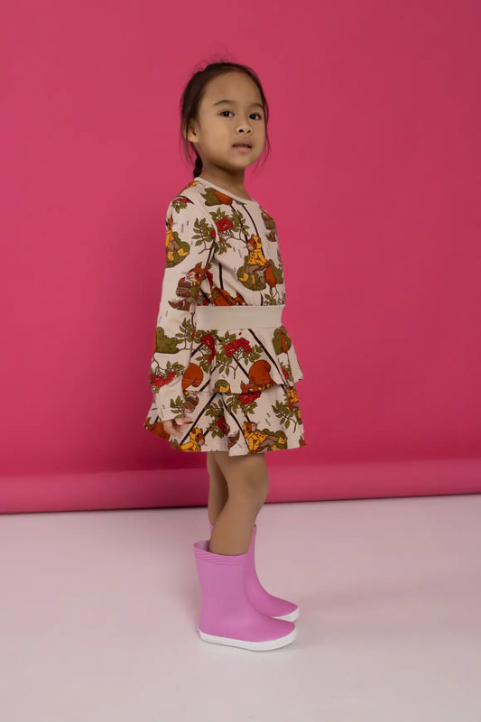 Sukienka dziewczęca - Wiewiórka