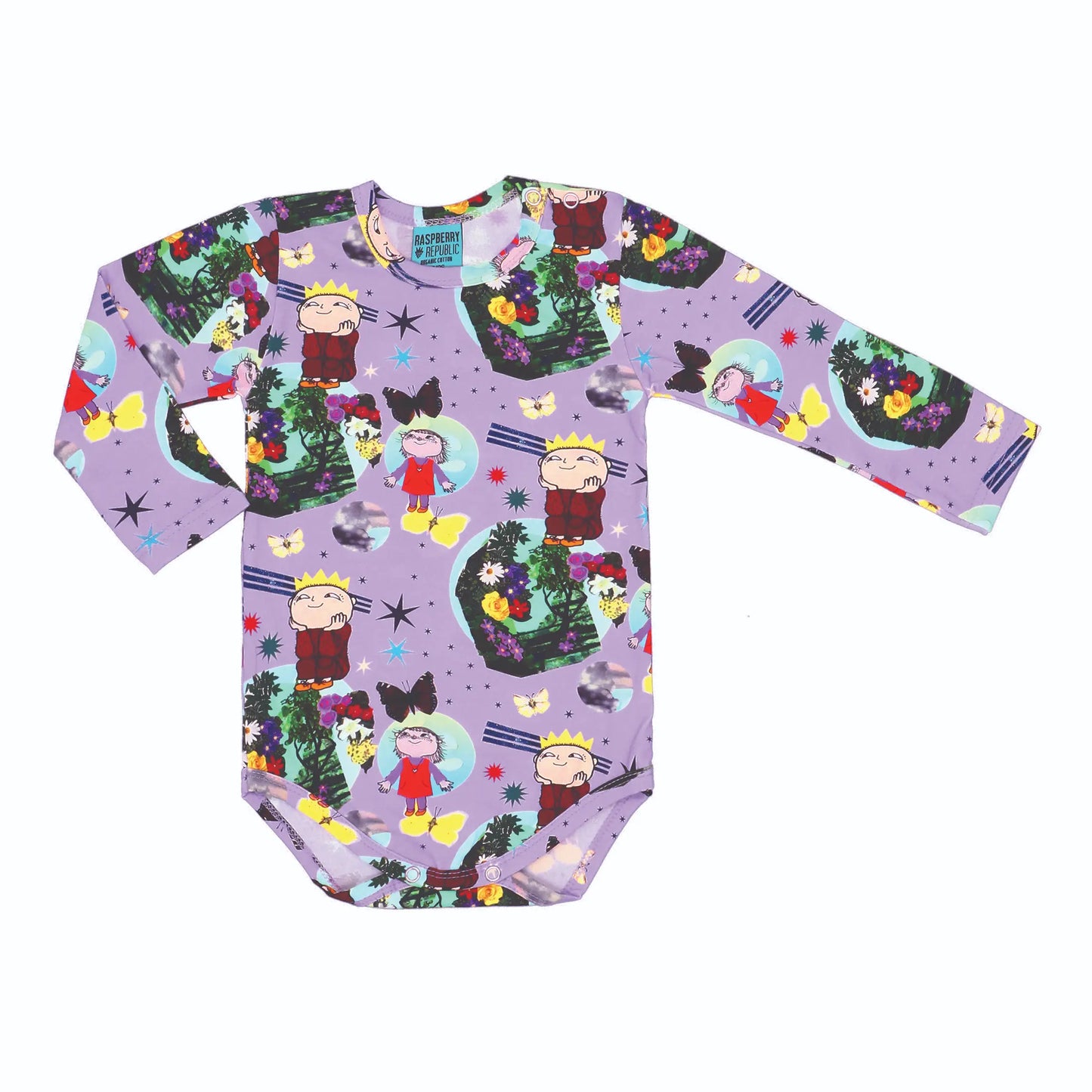 Long Sleeve Baby Bodysuit - Alfie Atkins Mother Earth