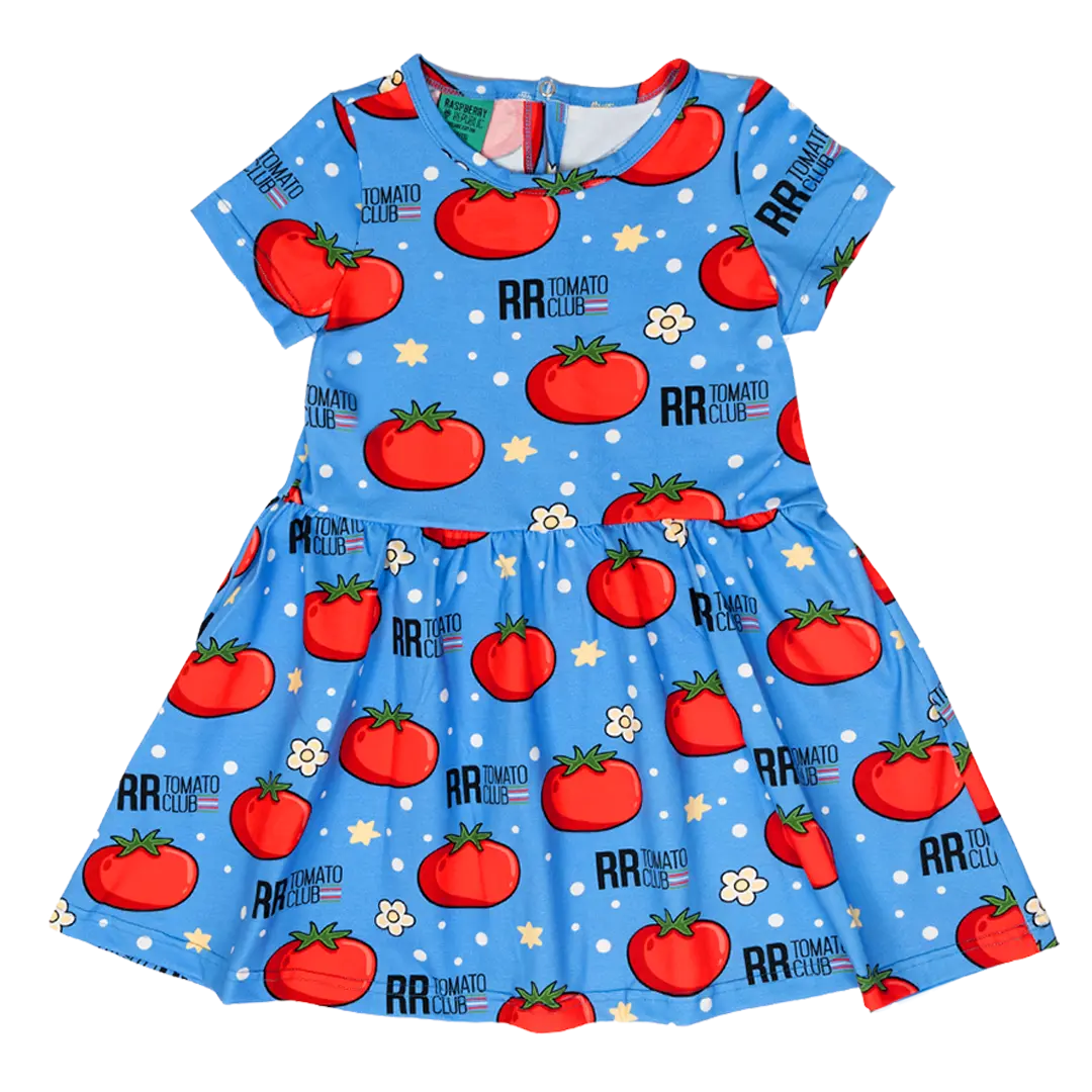 Girls Dress - Italo Tomato
