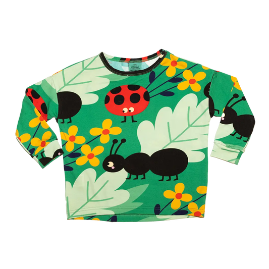 Koszulka dziecięca z długim rękawem - Runo Leśne Zielony