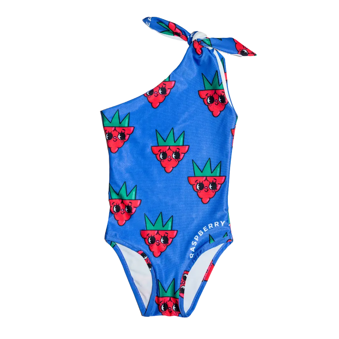 Girls Swimsuit - Raspberry Love Purple UV50+