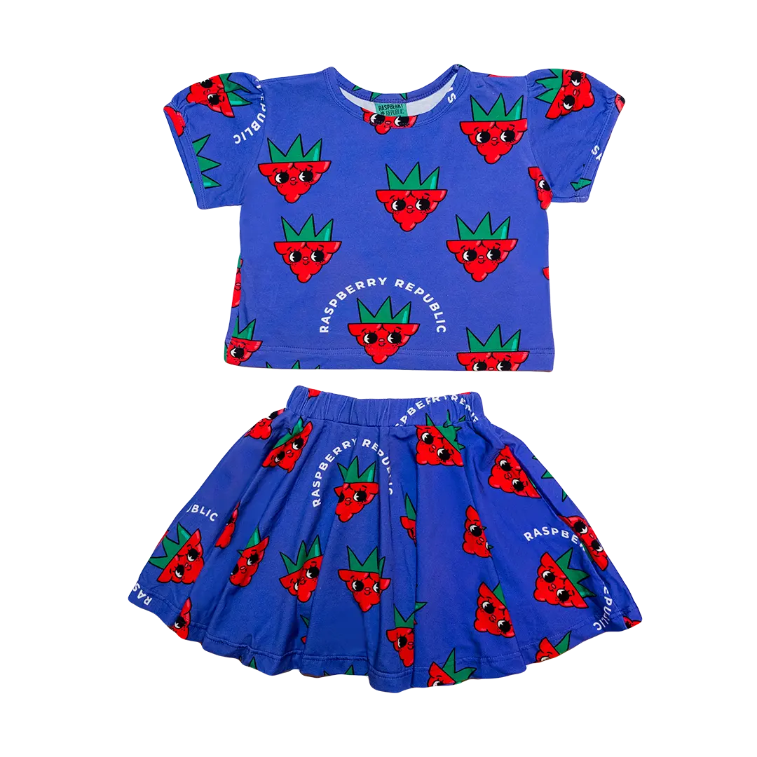 Girls lambada set - Raspberry Love Purple