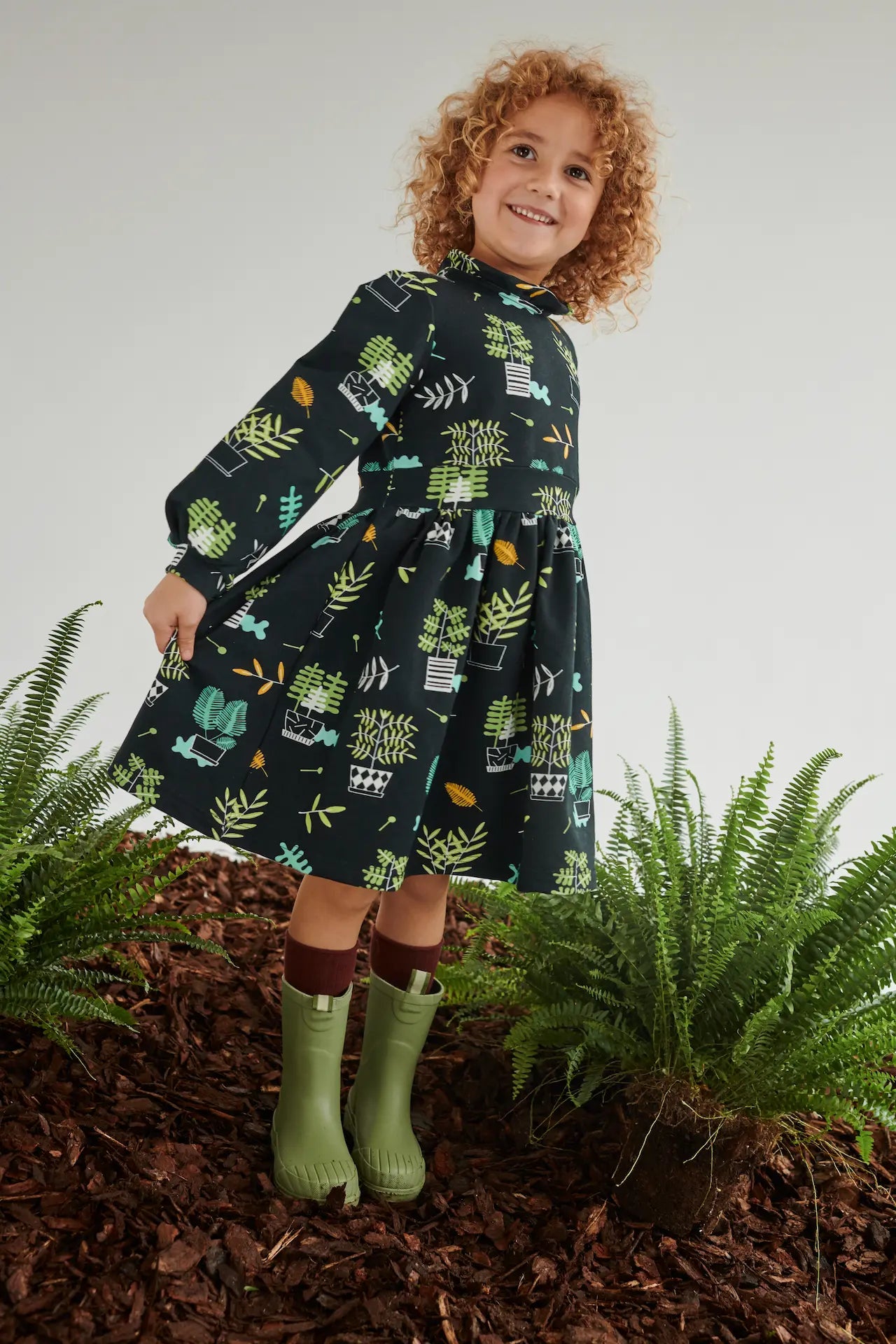 Girls Dress - Plantastic
