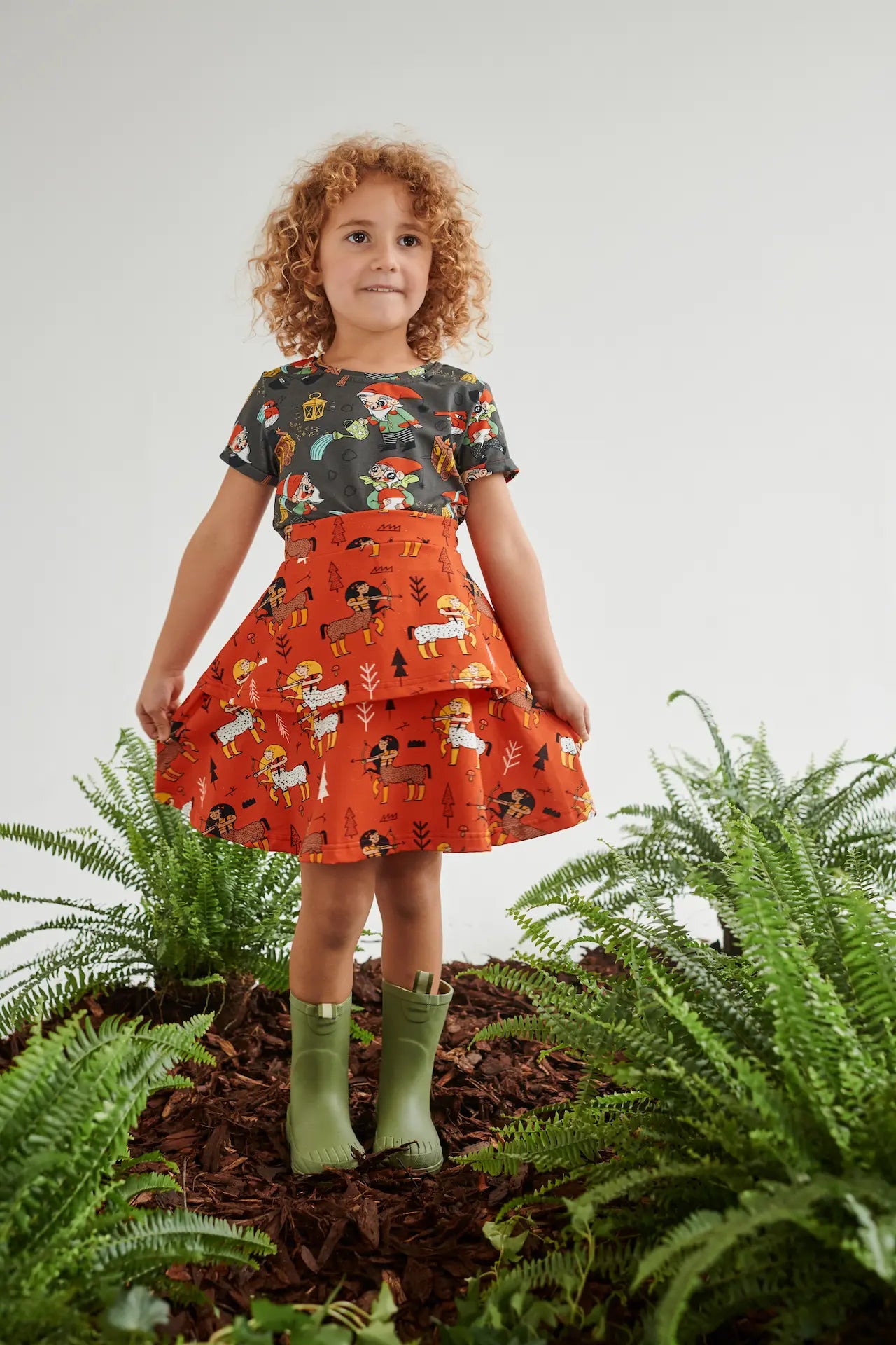 Children's short-sleeved T-shirt - Best Gnomies