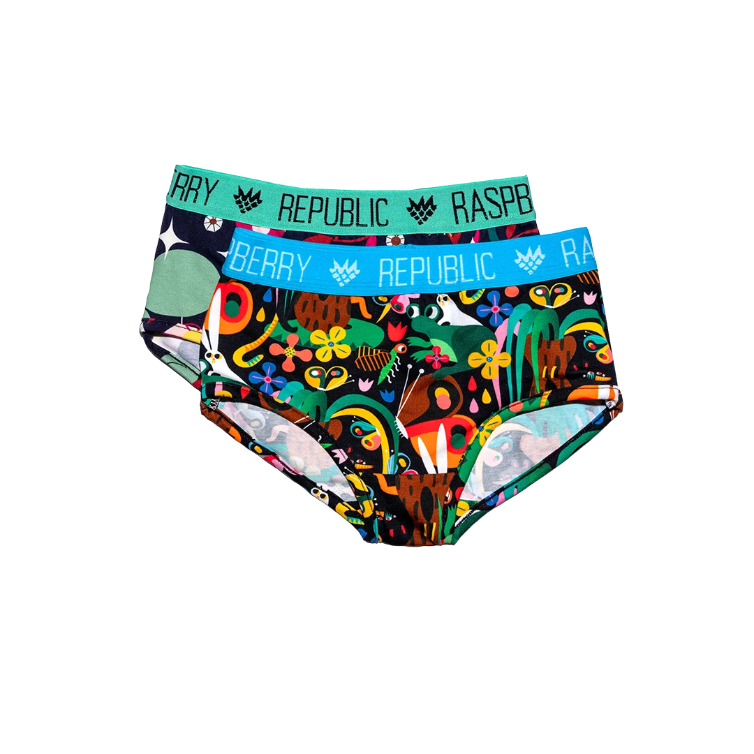 Majtki damskie zestaw 2 par - Tropiki, Mysie Sprawy