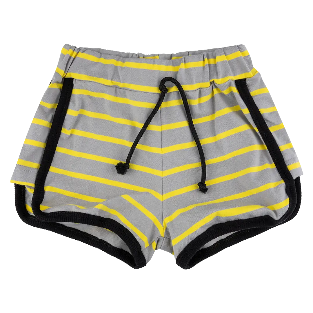 Children's Shorts - Yellow Stripes