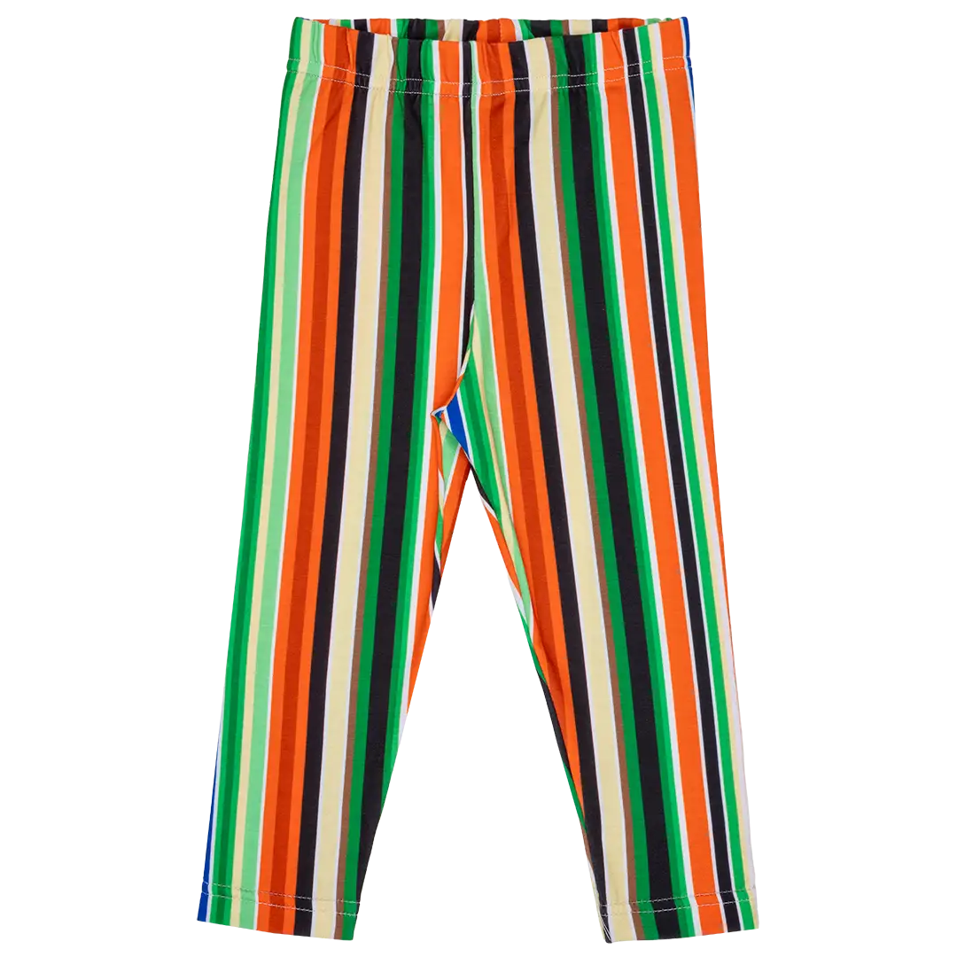 Children's leggings - Folk Stripes