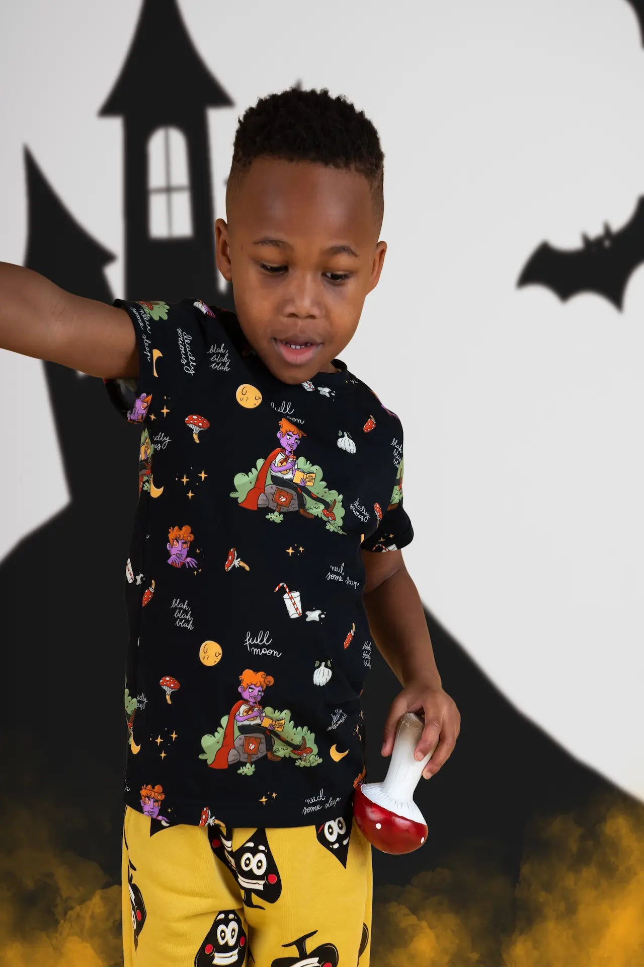 Children's short-sleeved T-shirt - Moonstruck