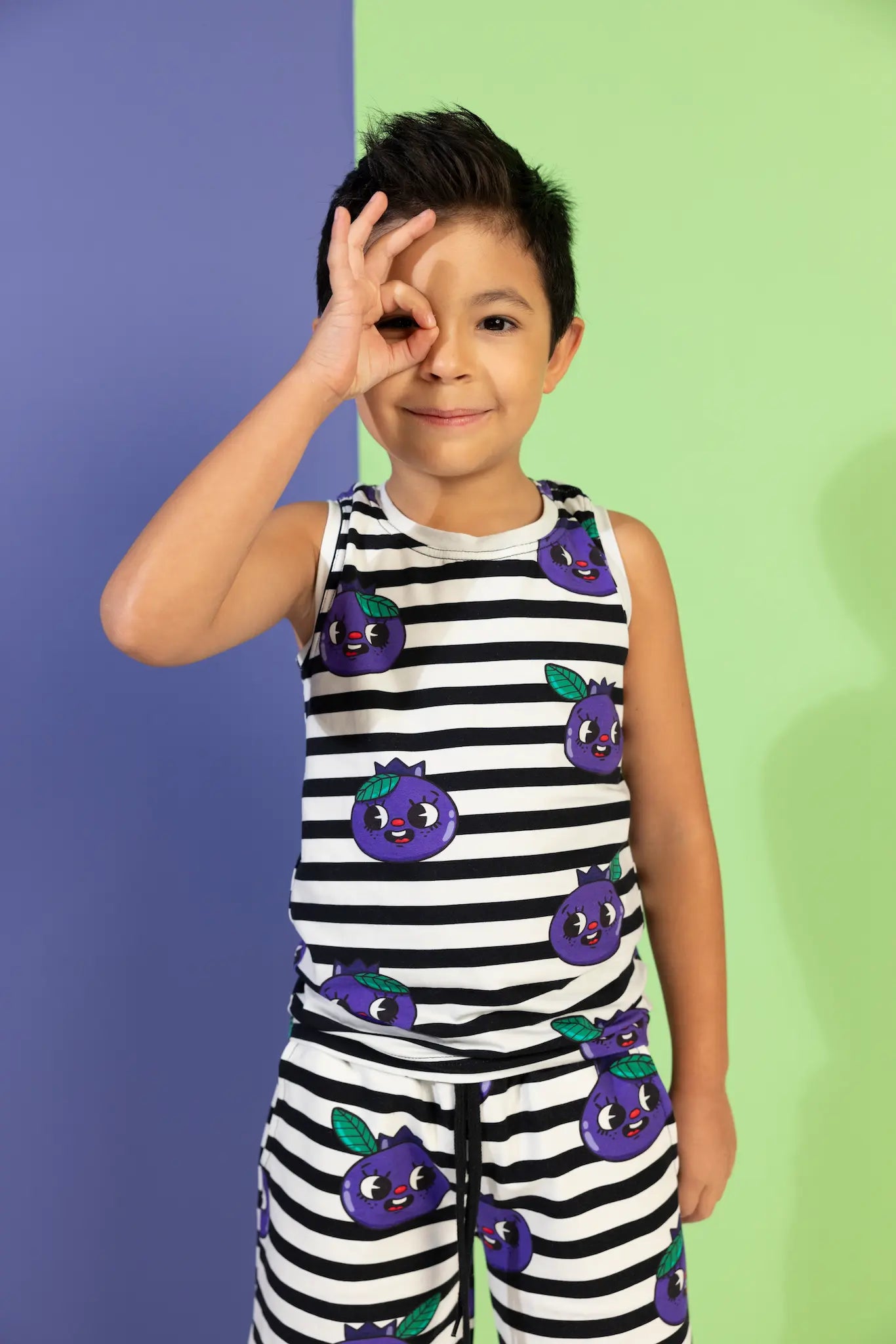 Children's Tank Top - Blueberry Blast
