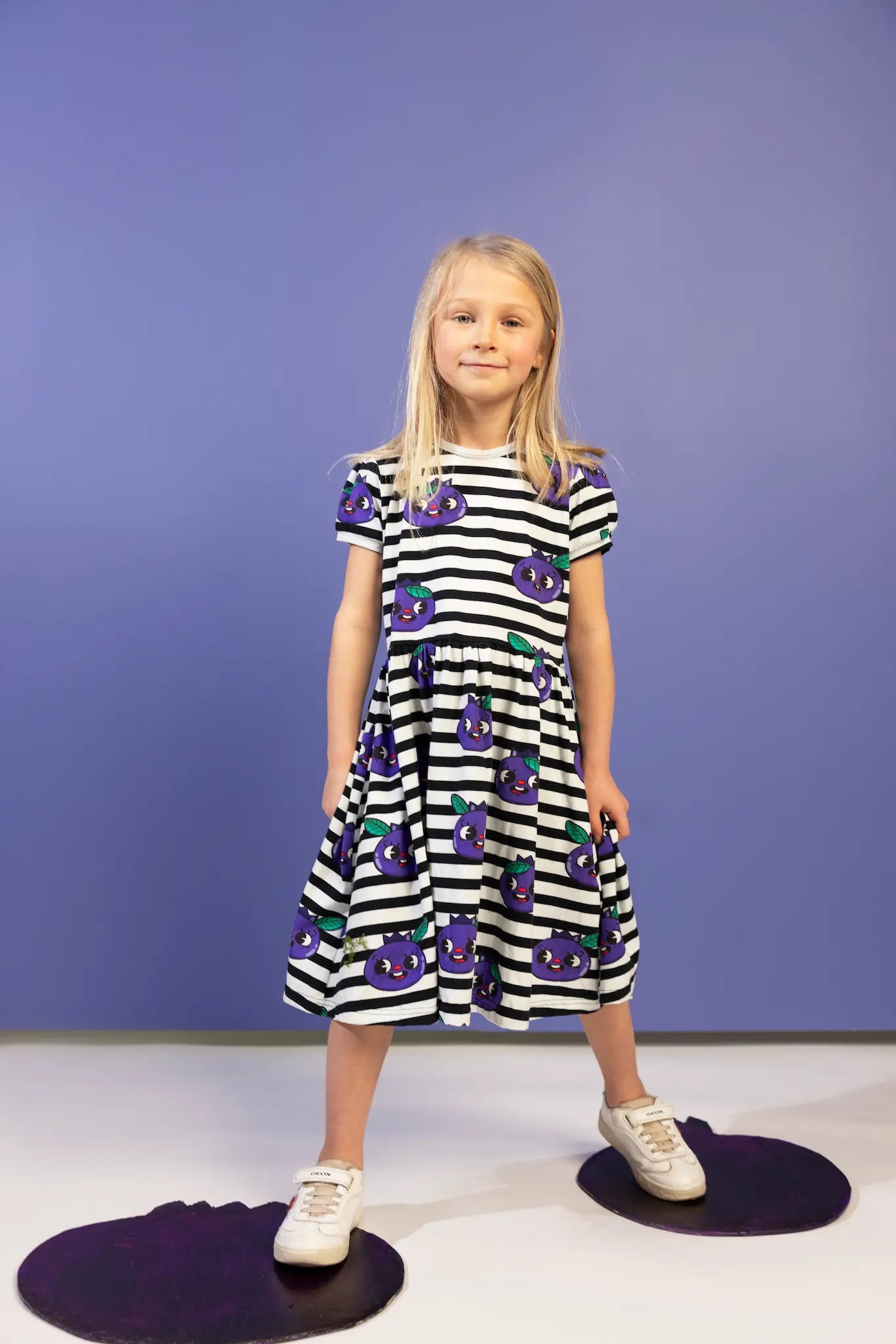 Girls dress - Blueberry Blast