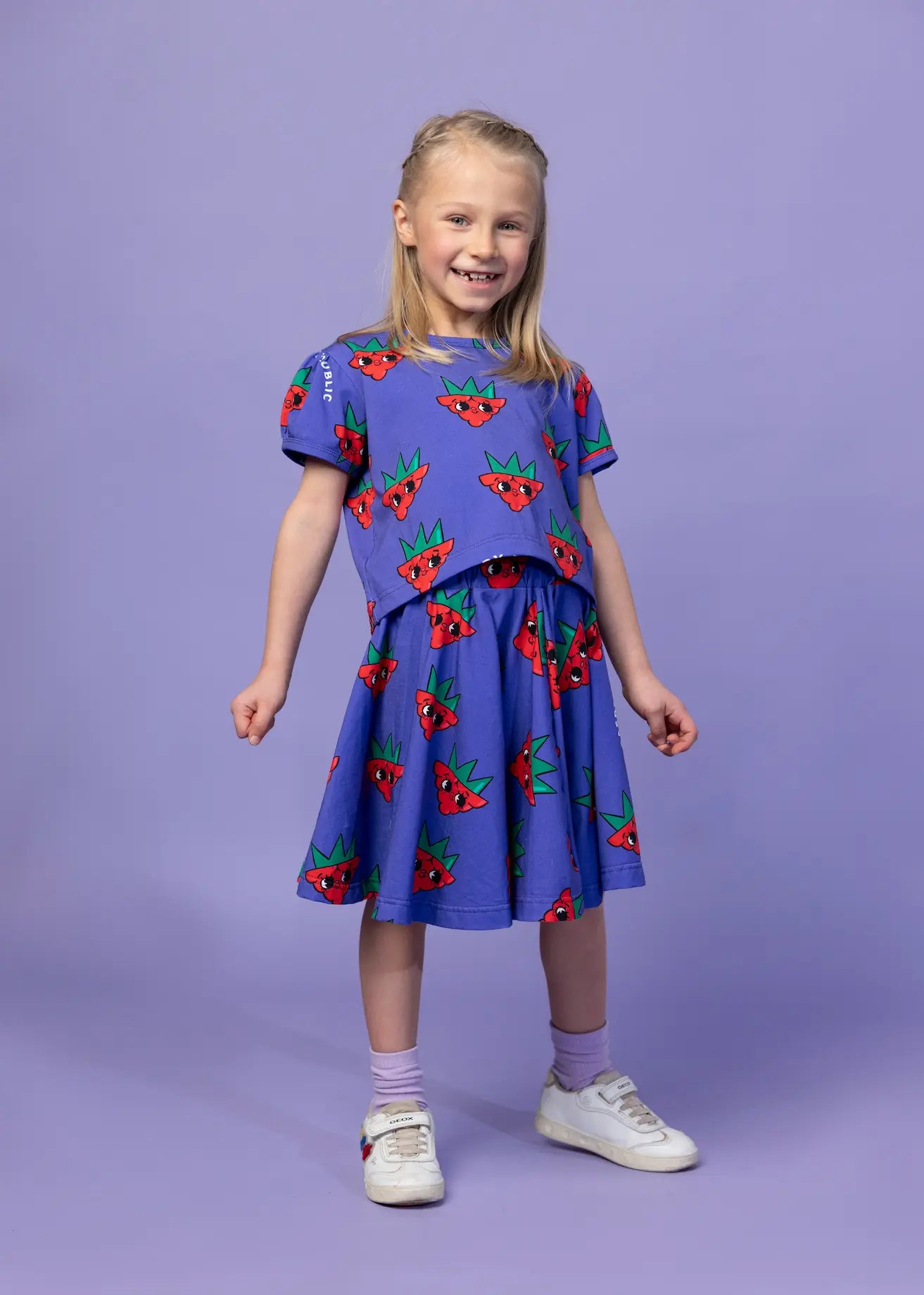 Girls lambada set - Raspberry Love Purple
