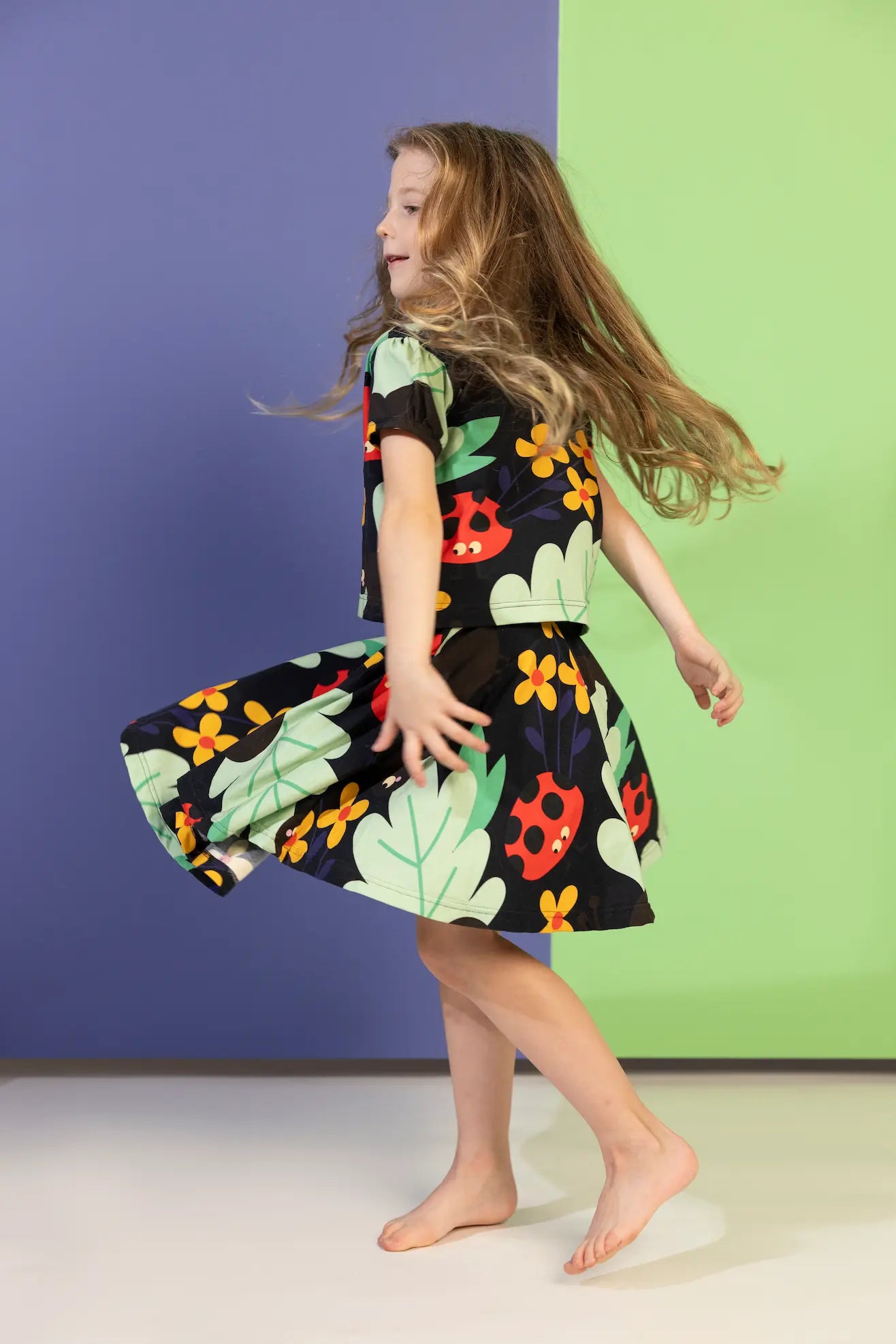 Girls lambada set - Anthill Black