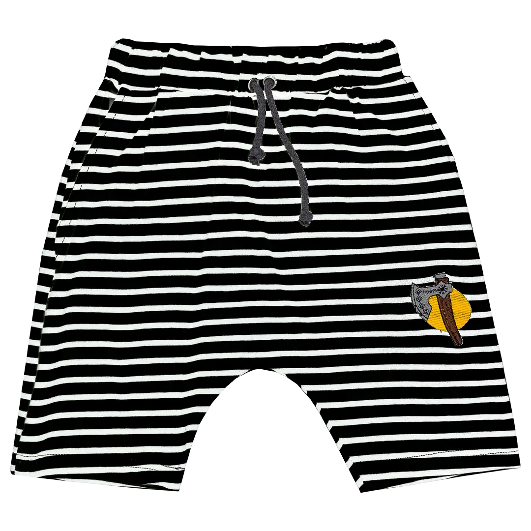 Children's sweatshorts with embroidery - Vikings