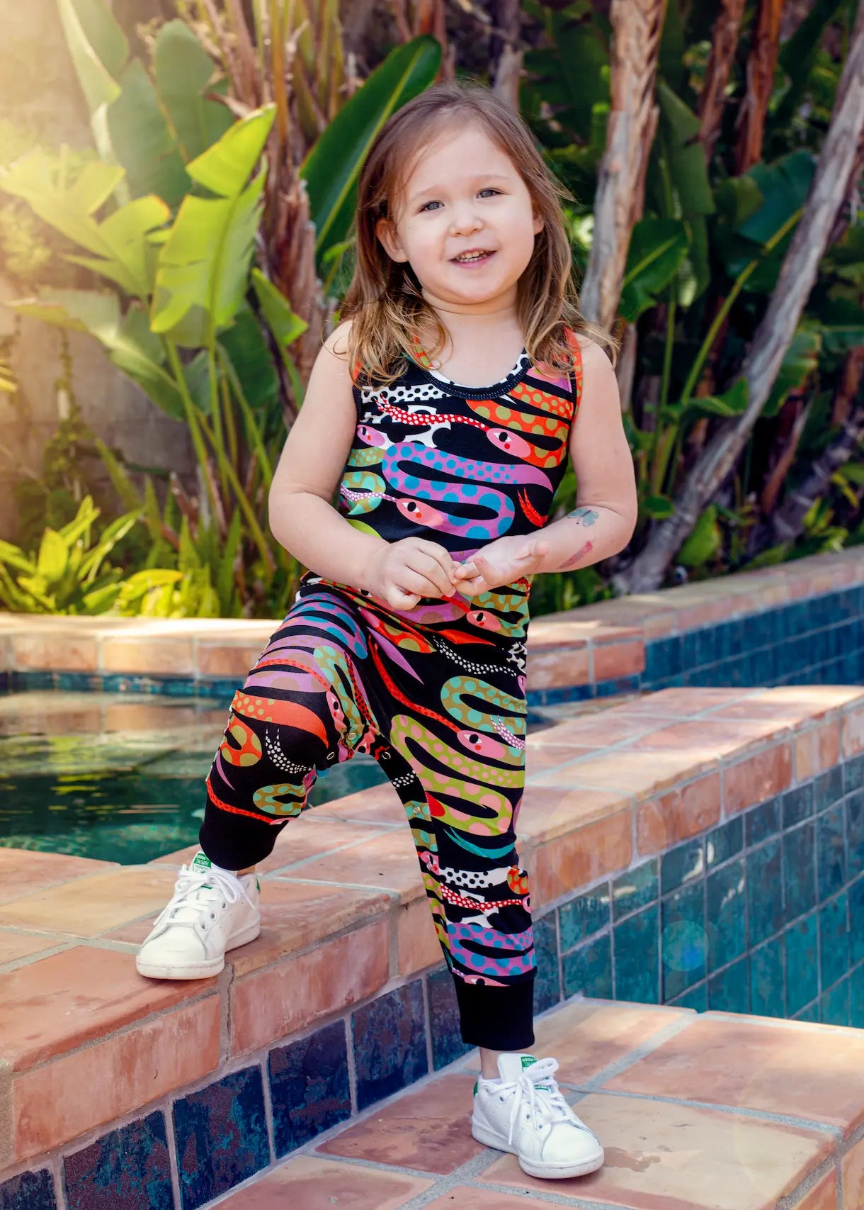 Children's dungarees - Sssnakes