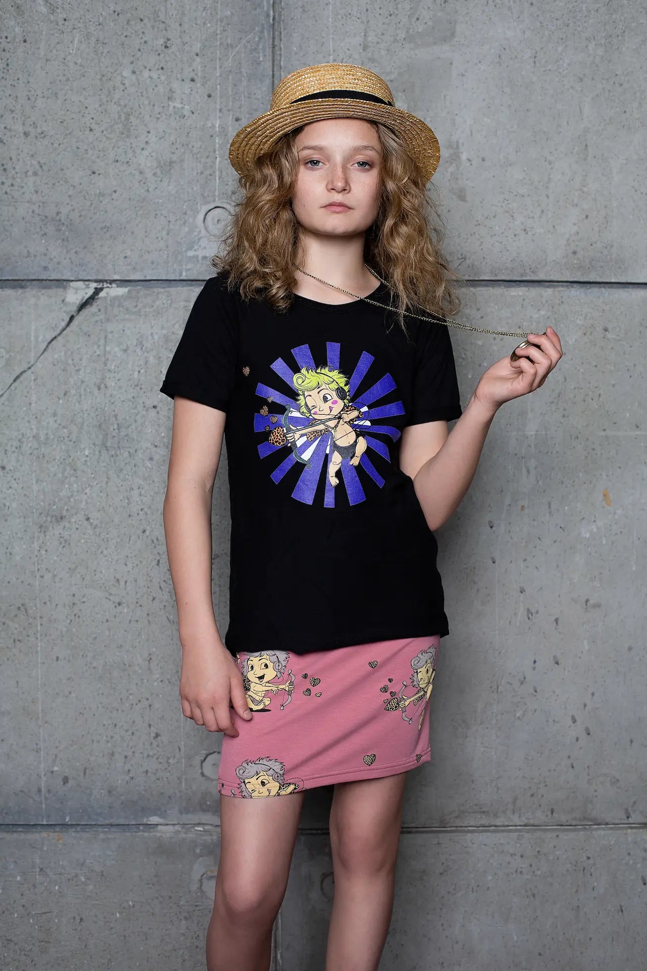 Children's Short Sleeve T-Shirt - Cupid's Arrow