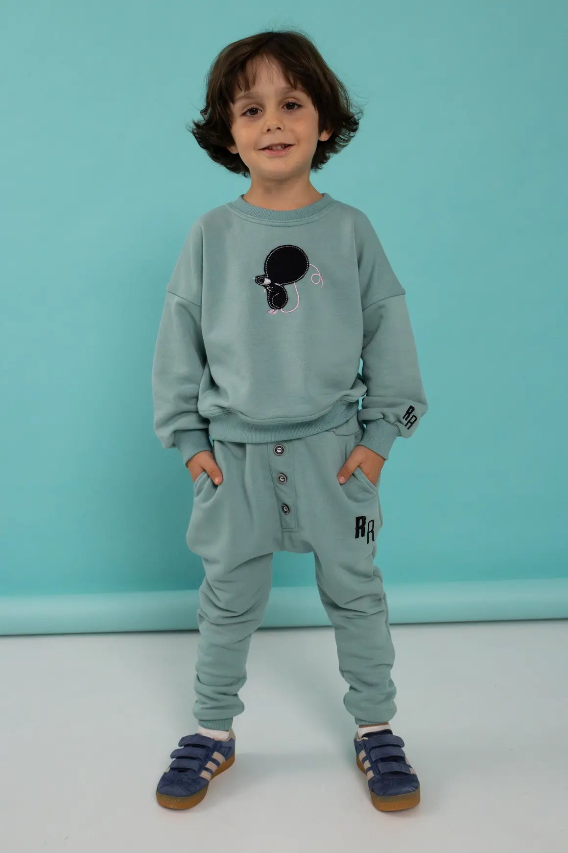 Bluza dziecięca - Mysie Sprawy Zielony