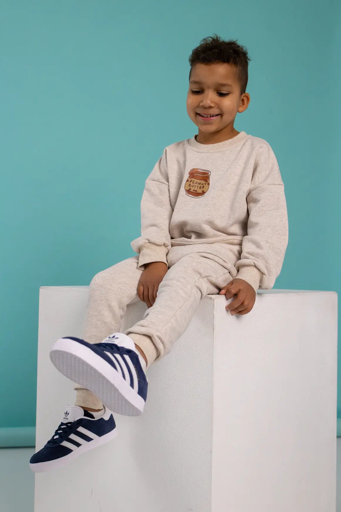 Spodnie dresowe dziecięce - Latte