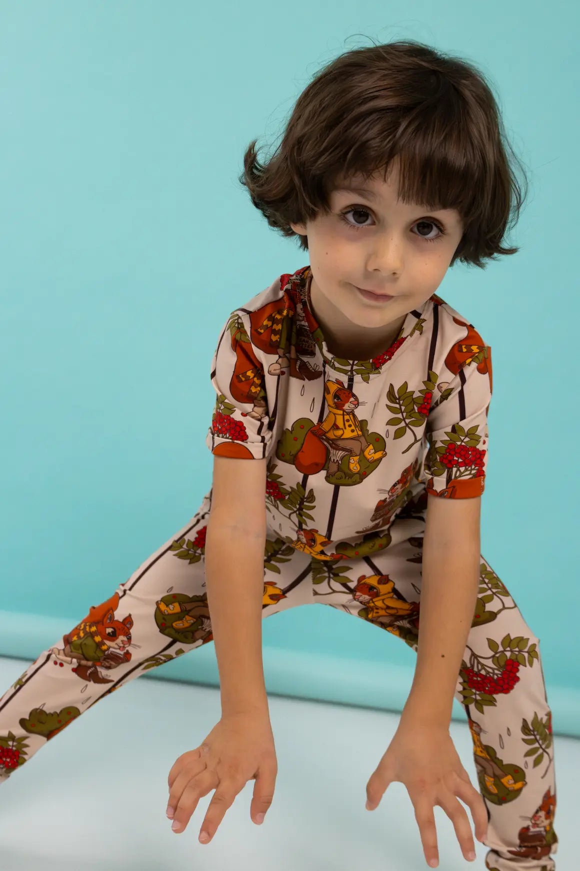 Legginsy dziecięce - Wiewiórka