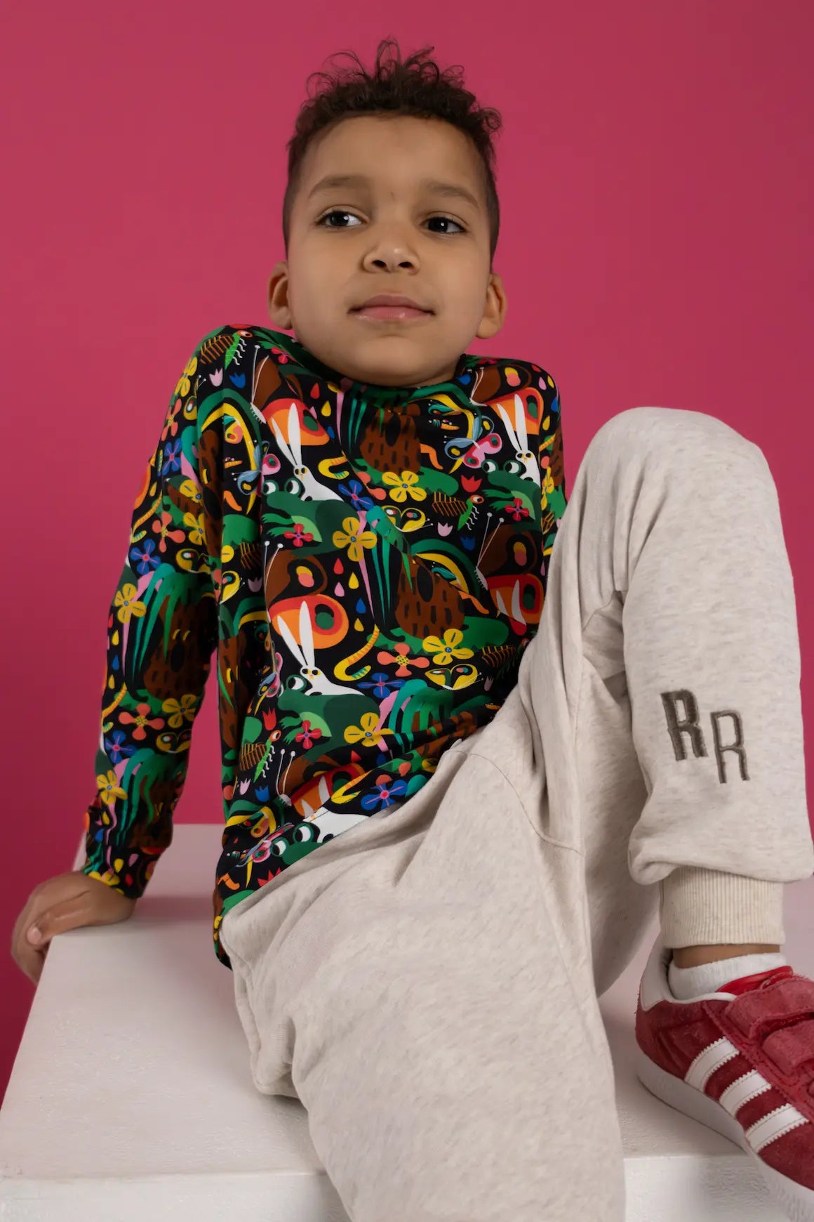 Spodnie dresowe dziecięce - Latte