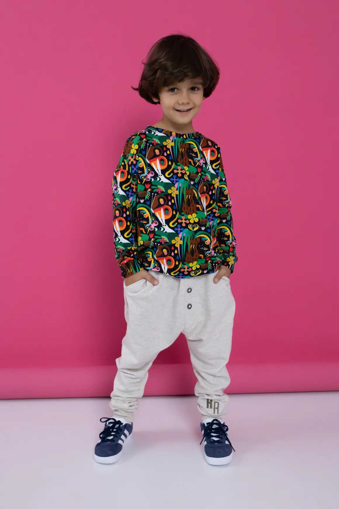 Koszulka dziecięca z długim rękawem - Tropiki