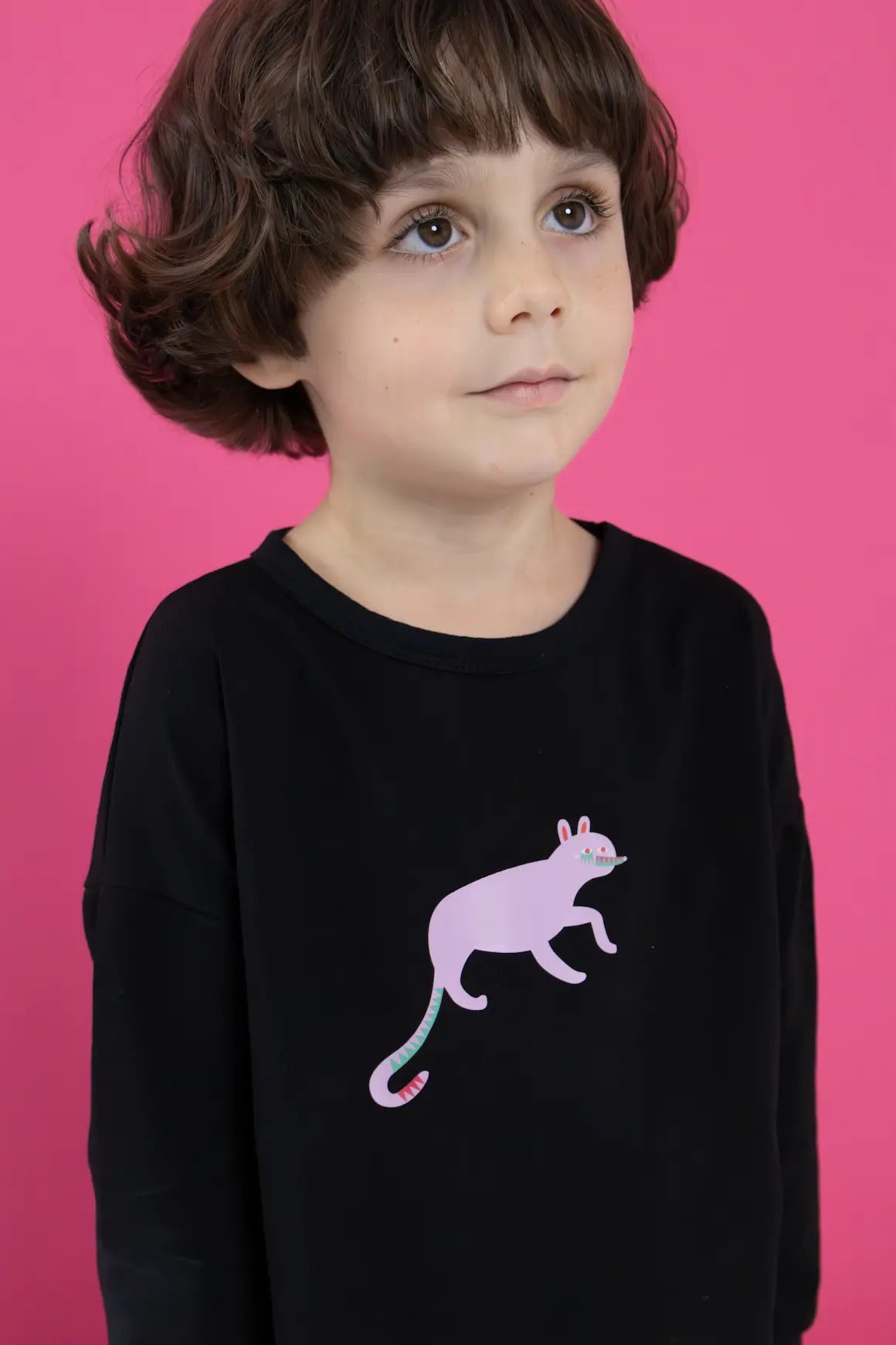 Koszulka dziecięca z długim rękawem - Tropiki Zwierzak