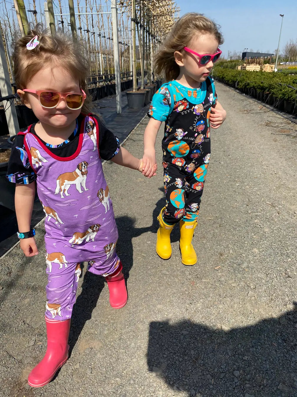 Children's dungarees - Rescue Team