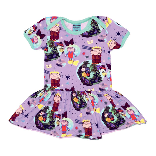 Baby bodysuit with short sleeves and skirt - Alfie Atkins Mother Earth