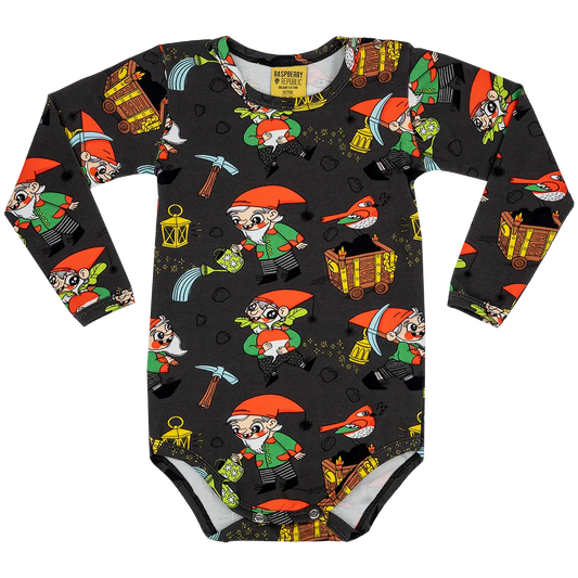 Baby bodysuit with long sleeves - Best Gnomies