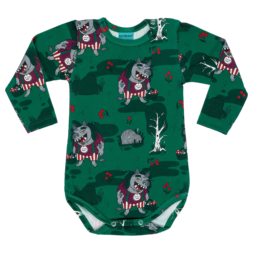 Baby bodysuit with long sleeves - Trolls