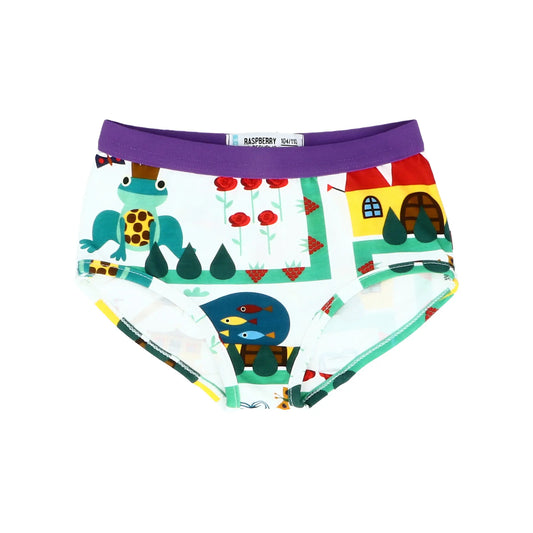 Girls Panties - Royal Ribbit