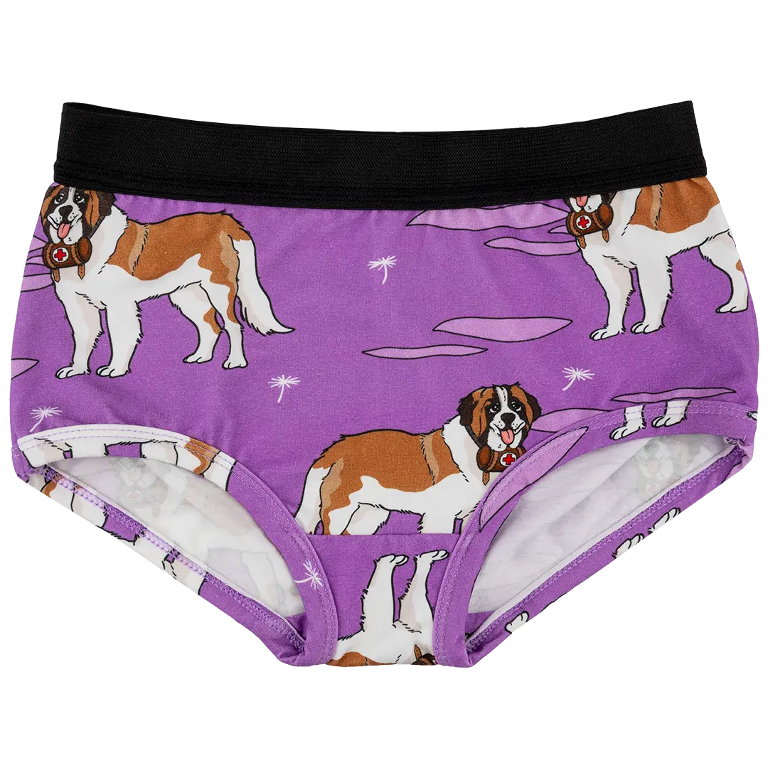 Girls Panties - Saint Bernard Purple