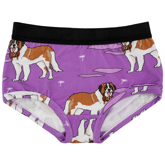 Girls Panties - Saint Bernard Purple