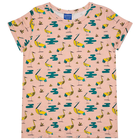 Children's short-sleeved T-shirt - Cranes