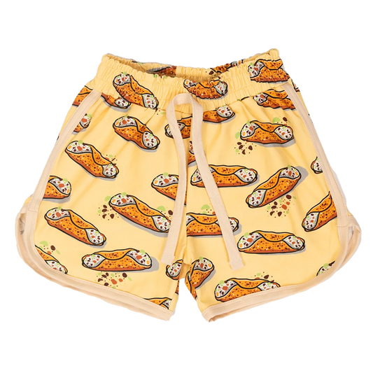 Kids Retro Shorts - Holy Cannoli