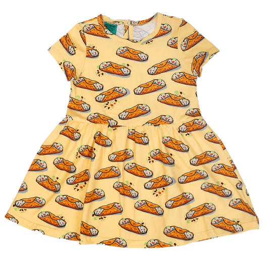 Girls Dress - Holy Cannoli