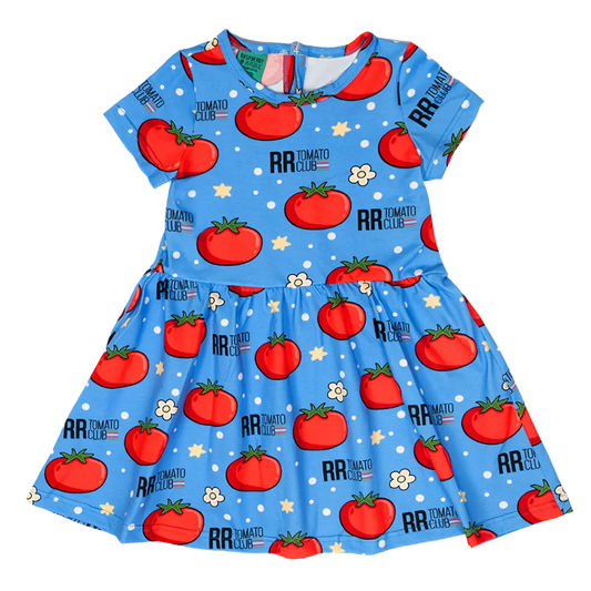 Girls Dress - Italo Tomato