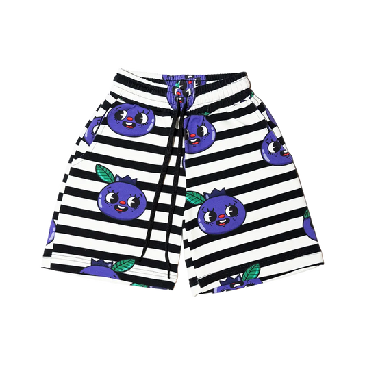 Children's sweatshorts - Blueberry Blast