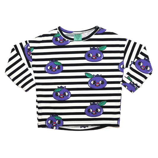 Children's long-sleeved T-shirt - Blueberry Blast