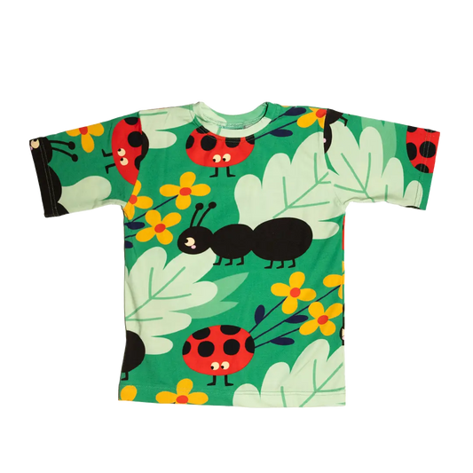 Children's short-sleeved T-shirt - Anthill Green