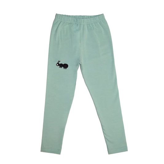 Children's Leggings - Anthill Green