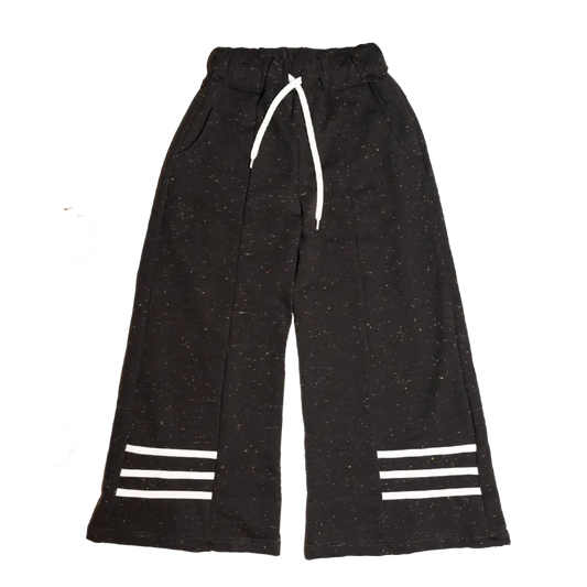 Children's Wide Pants - Basic Black