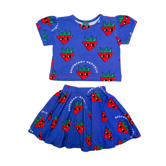 Girls lambada set - Raspberry Love Purple