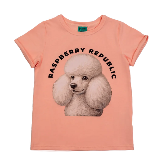 Koszulka dziecięca z krótkim rękawem - Poodle Doodle