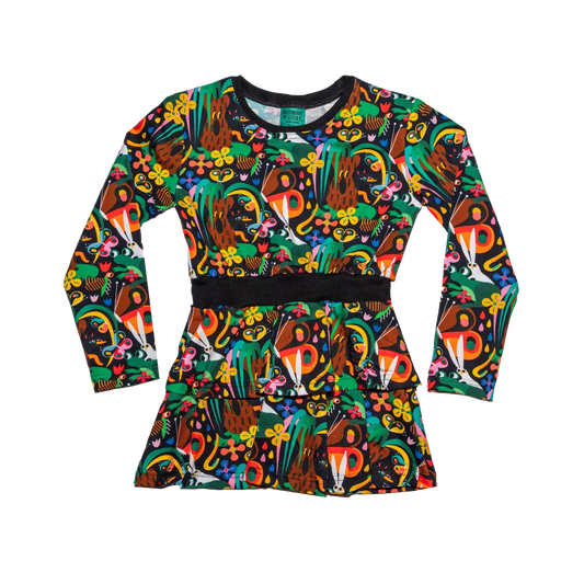 Sukienka dziewczęca - Tropiki