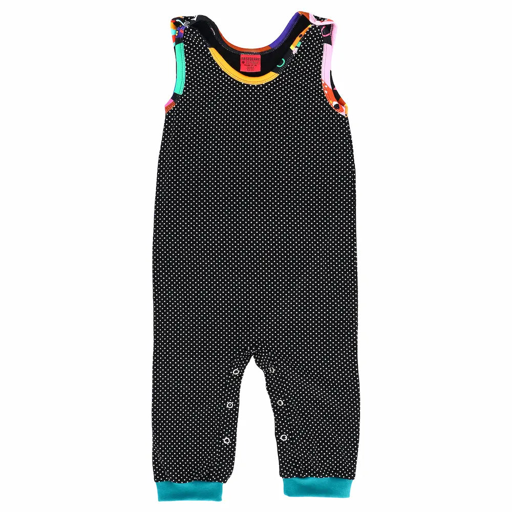 Children's dungarees - Guinea fowl