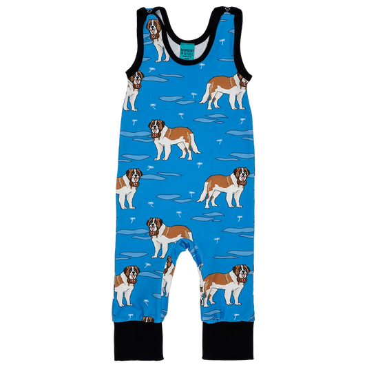 Ogrodniczki dziecięce - Bernardyn Niebieski